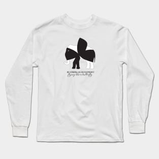 Elephant-Butterfly Long Sleeve T-Shirt